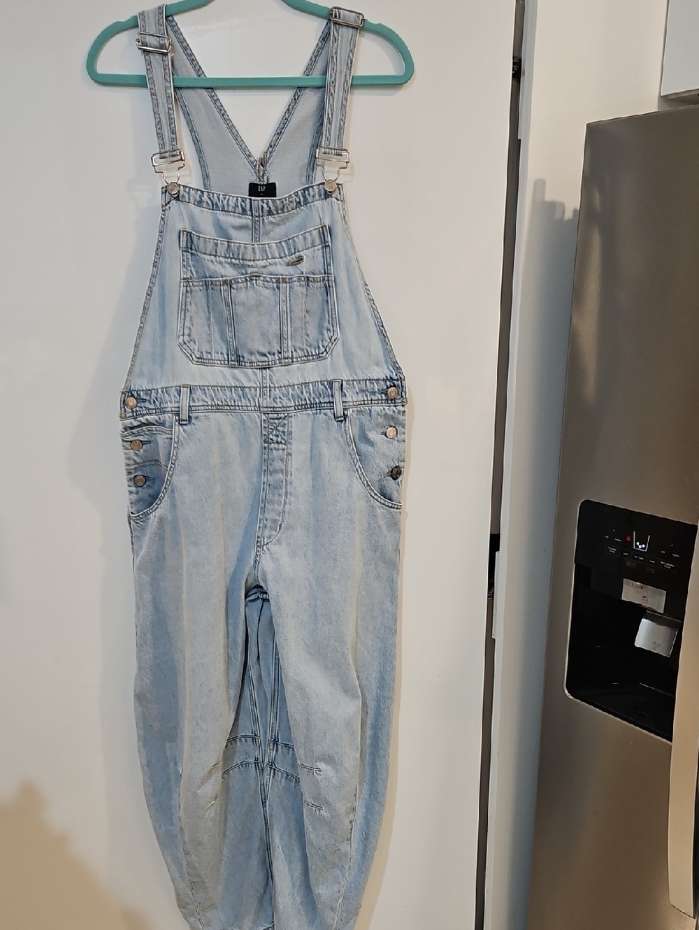 GAP  Horseshoe Denim Overalls